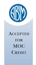 ABIM - Accepted for MOC Credit