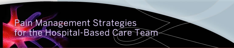 Pain Management Strategies for the Hospital-Based Care Team